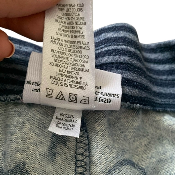 Wizarding World Harry Potter Jogger Pajama Pants L Blue H Glasses - Picture 6 of 7